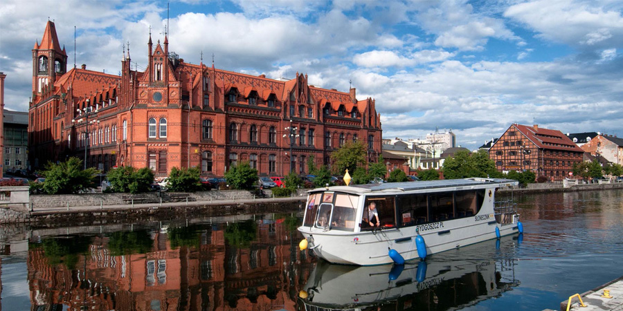 Fahrt mit der Wassertram | Bydgoszcz