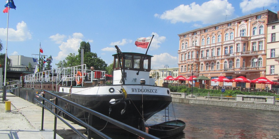 Barka Lemara jedna z atrakcji turystycznych Bydgoszczy, fot. bci
